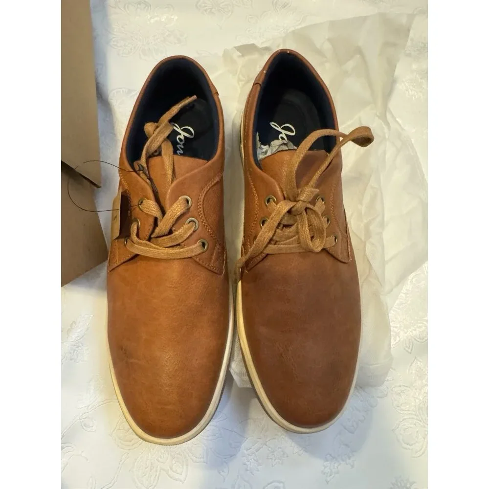 Jousen Milan Mens Brown Lace Up Dress Shoes Men’s Size 10.5 NEW
